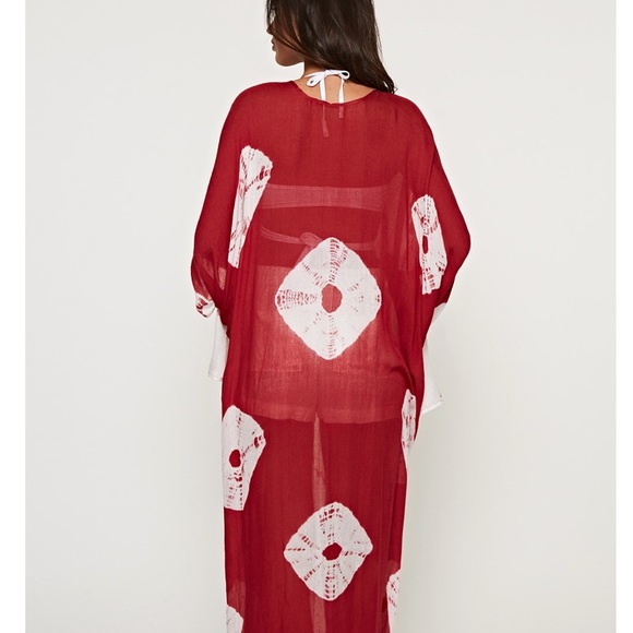 Tie Dye Maxi Kimono - Picture 3 of 8